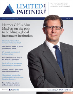 Cover of Limited Partner Magazine Q1 2012