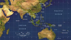 south east asia map