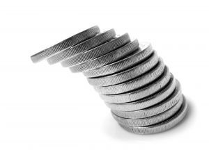 coins pile money